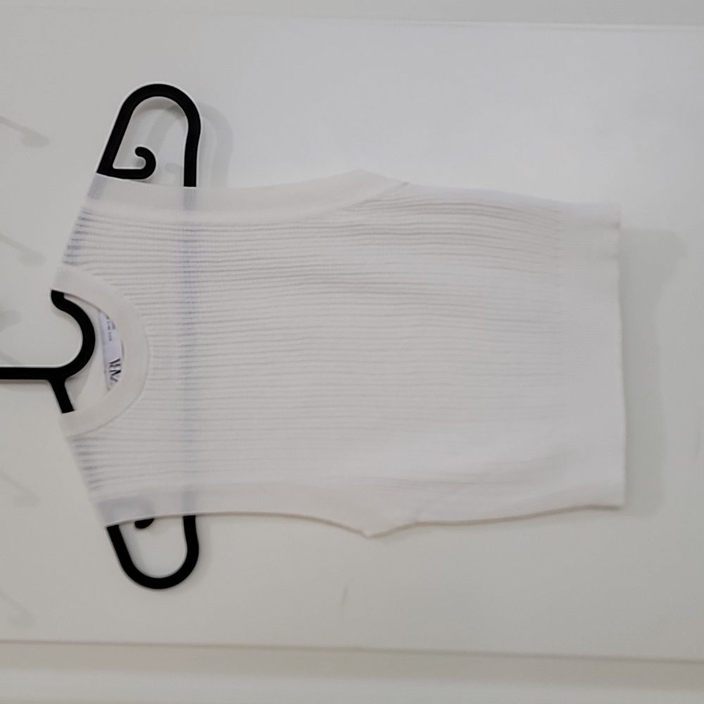ZARA cropped knit top